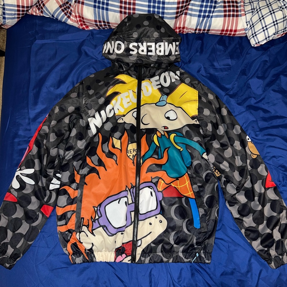 Members only x nickelodeon zip up